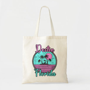 Destin Florida Beach Travel Souvenir Florida Tote Bag