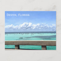 Destin Florida Crab Island Bridge Ocean Photo