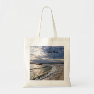 Destin Florida Evening Waves Tote Bag