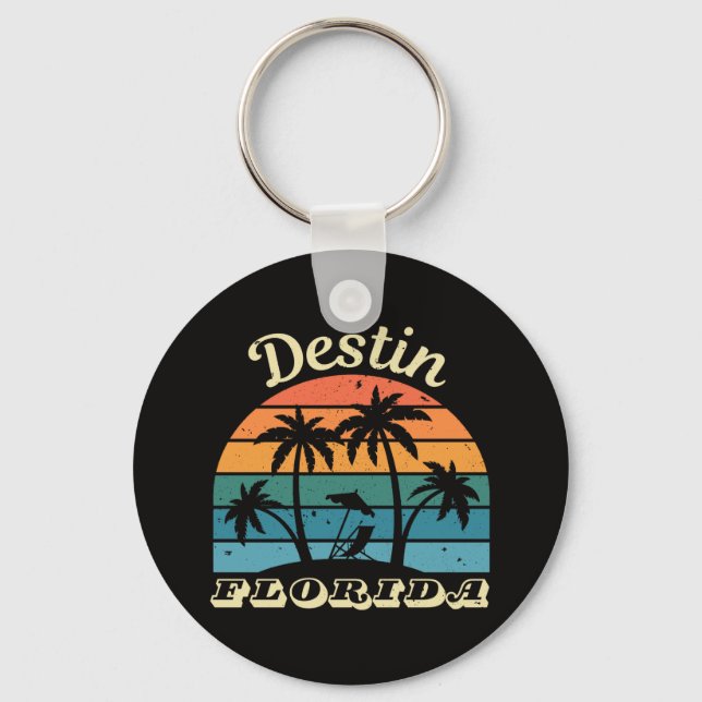Destin Florida  Key Ring (Front)