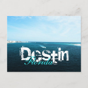 Destin, Forida Harbour Postcard