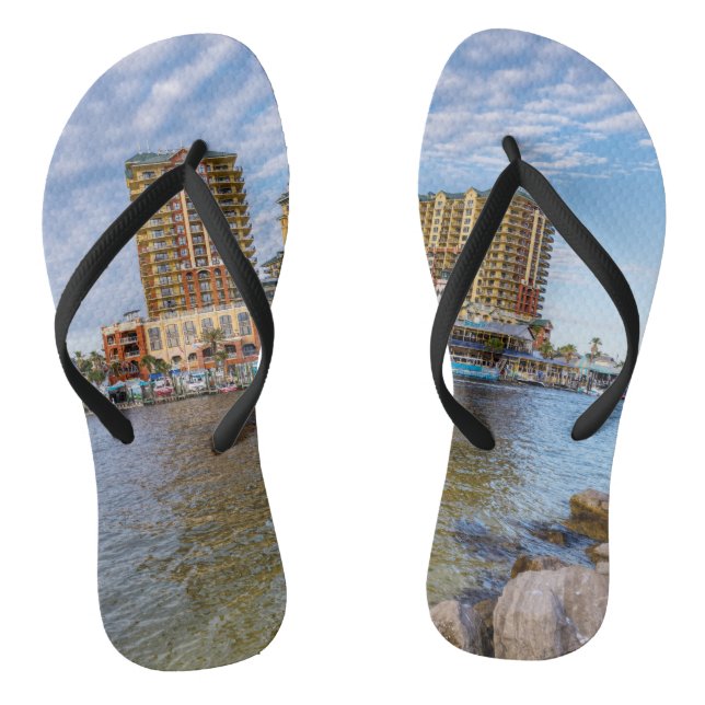 Destin Harbour Boardwalk Flip Flops (Footbed)