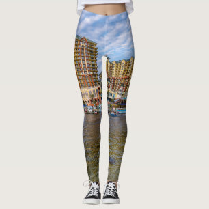 Destin Harbour Boardwalk Leggings