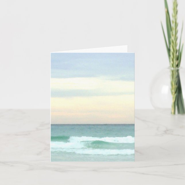 Destin Ocean Stationary Note Card (Front)