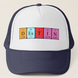 Destin periodic table name hat