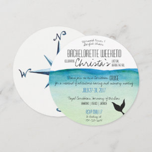 Destination Bachelorette Weekend Invitation
