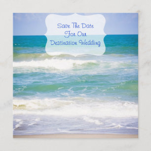 Destination/Beach wedding-Save the date Save The Date