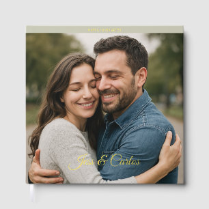 Destination Cruise Ship Photo Wedding Guest Book