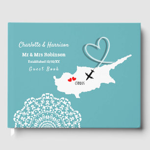 Destination Cyprus Wedding Guest Book