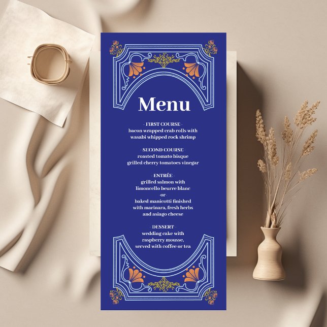 Destination Greece Santorini Wedding Menu (Creator Uploaded)