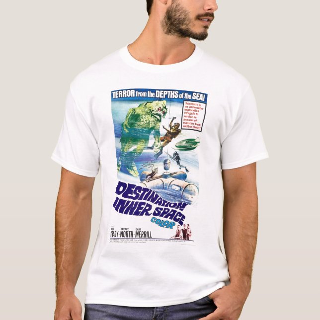 Destination Inner Space Retro T-shirt (Front)