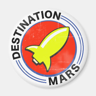 Destination Mars Magnet