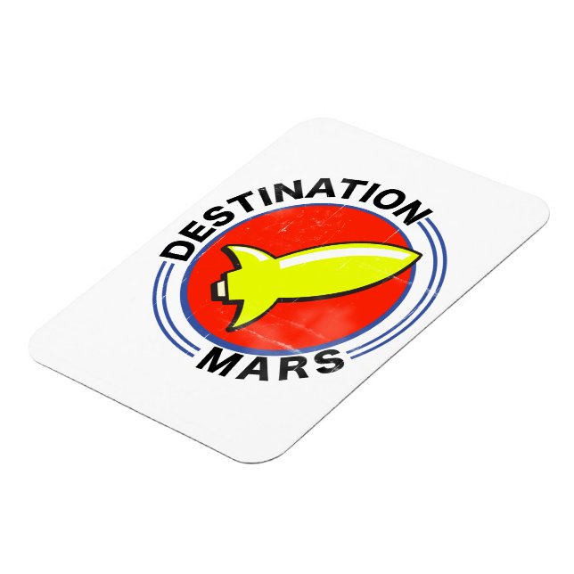 Destination Mars Magnet (Left Side)