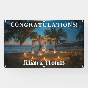 Destination Paradise - Wedding Banner