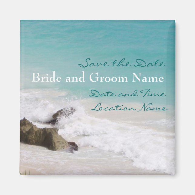 Destination Save the Date Magnet (Front)