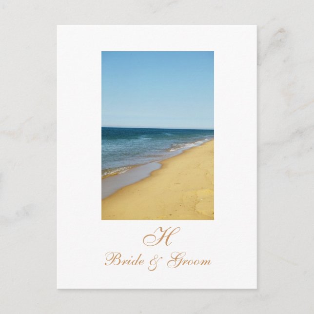 Destination Save The Dates Card (Front)