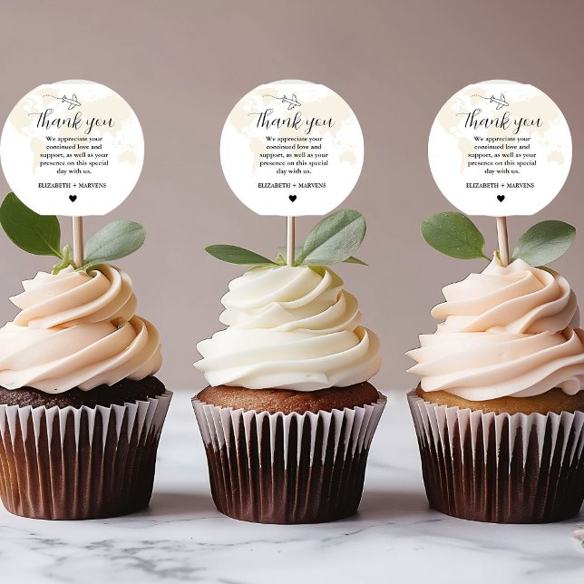 Destination Travel Theme Wedding welcome Guess bag Classic Round Sticker (Creator Uploaded)