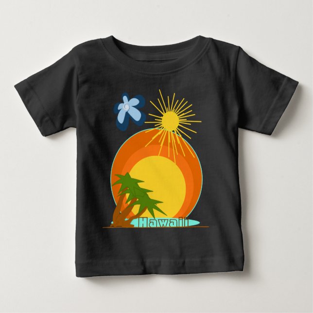 Destination Vacation Shirt - Hawaii - - Customised (Front)