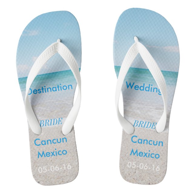 Destination Wedding Beach Sandals (Footbed)