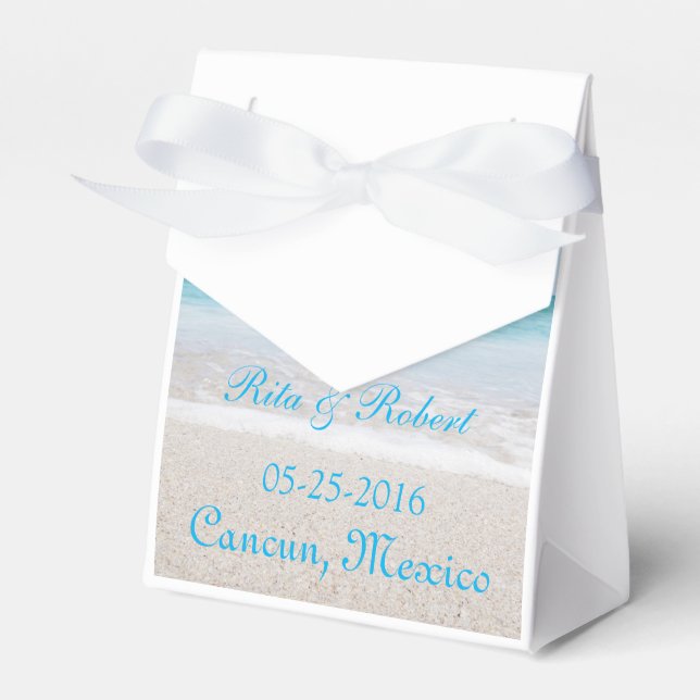 Destination Wedding Favour Box (Front Side)