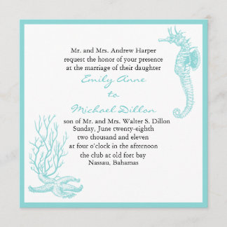 Destination Wedding Invitation
