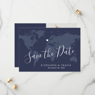 Destination Wedding Photo Save The Date