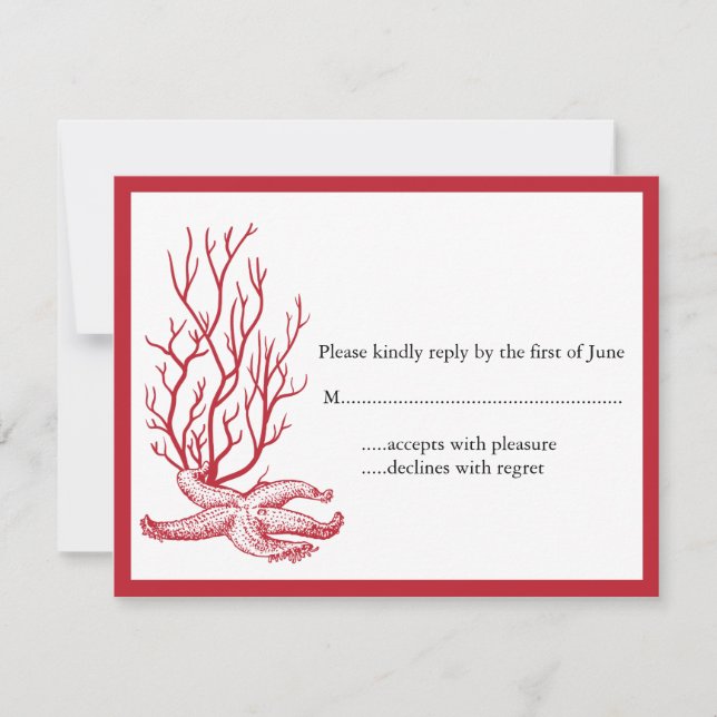 Destination Wedding RSVP (Front)