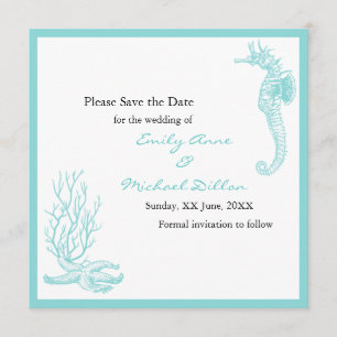 Destination Wedding Save the Date