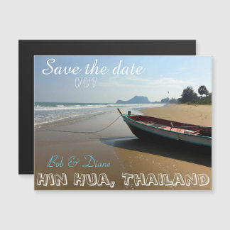 Destination Wedding Save the Date Magnet