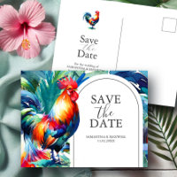 Destination Wedding Save The Date Postcards