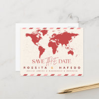 Destination Wedding Save the Date Template, Waterc