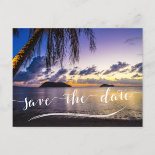 Destination Wedding Save The Dates Postcards