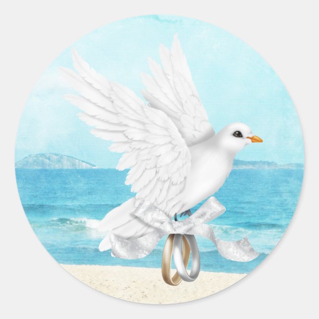 Destination Wedding Sticker (Front)