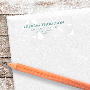 Destination Wedding Turquoise Sand Dollar