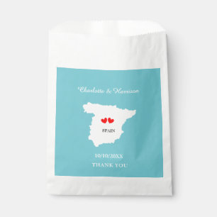 Destination Weddings Abroad Spain RSVP Favour Bags