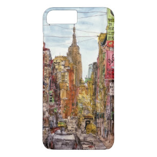 Destinations New York City View of Little Italy iPhone 8 Plus/7 Plus Case