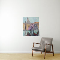 Destinations | Two Gondolas in Venice Sketch