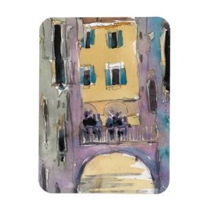 Destinations Venice Canal Bridge View Magnet