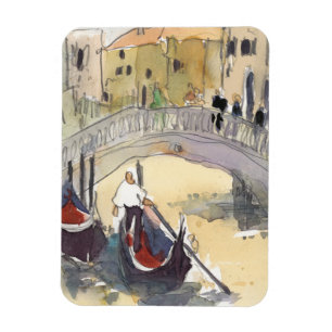 Destinations Venice Plein Air Gondola Ride Magnet