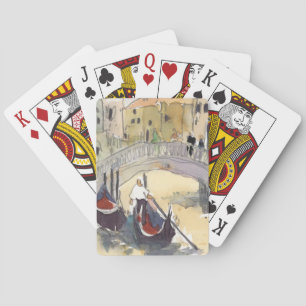 Destinations Venice Plein Air Gondola Ride Playing Cards