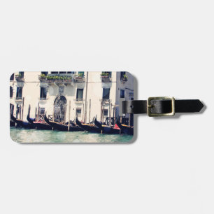 Destinations Venice Waterfront Photograph Luggage Tag