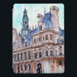 Destinations | Watercolor Rustic Hotel de Ville iPad Pro Cover<br><div class="desc">Find this masterfully created watercolor and ink design by Melissa Wang, brought to you by World Art Group, on fantastic range of great products from Zazzle. See how her delicate approach to detail has brought the splendorous Hotel de Ville to life, from its many windows, arches and statues to the...</div>