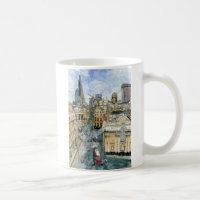 Destinations | Watercolor Vintage London Street