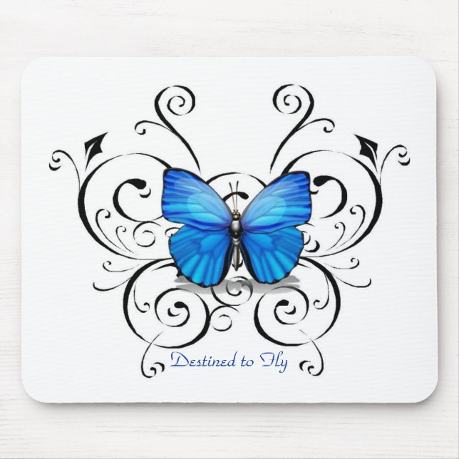 Destined to Fly II Mouse Pad Butterfly Collection (Front)