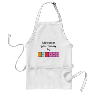 Destini periodic table name apron