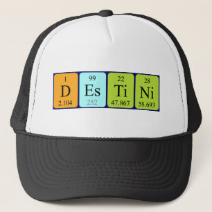 Destini periodic table name hat