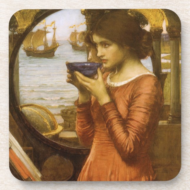 Destiny by John William Waterhouse Coaster (Front)