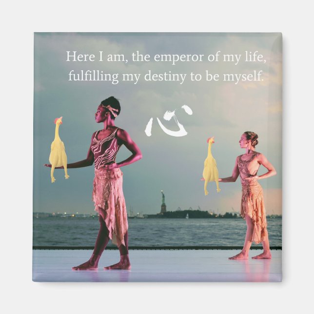 Destiny Chickens Magnet (Front)