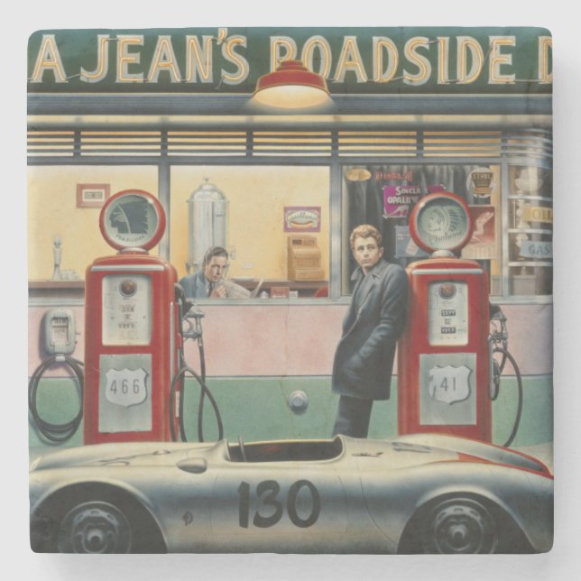 Destiny Highway Stone Coaster (Front)