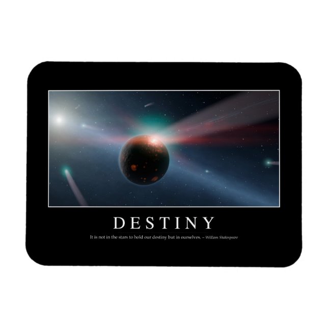 Destiny: Inspirational Quote 2 Magnet (Horizontal)